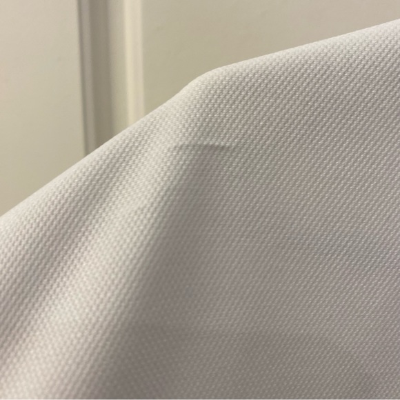 2/$25 Lacoste White with Black and Blue Collar Polo Button Shortsleeve Size 3XL - Picture 5 of 6